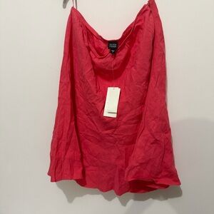 NEW Eileen Fisher Vibrant Pink Skirt